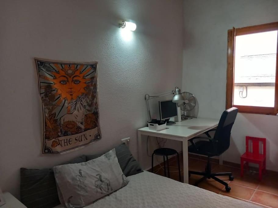 Casita Mona Y Acogedora Lejlighed Alaquas Eksteriør billede